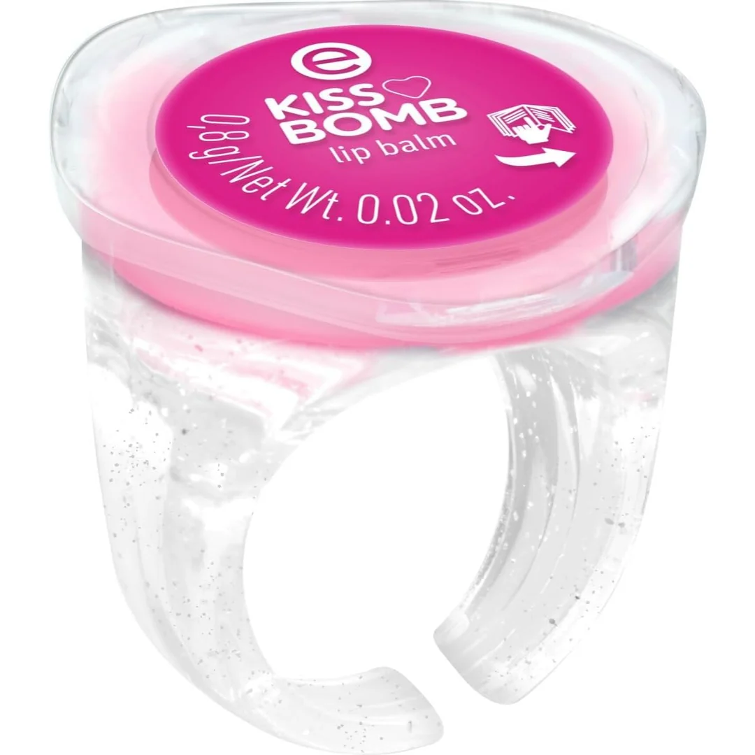 Kiss Bomb Shiny Lipgloss & Lip Balm