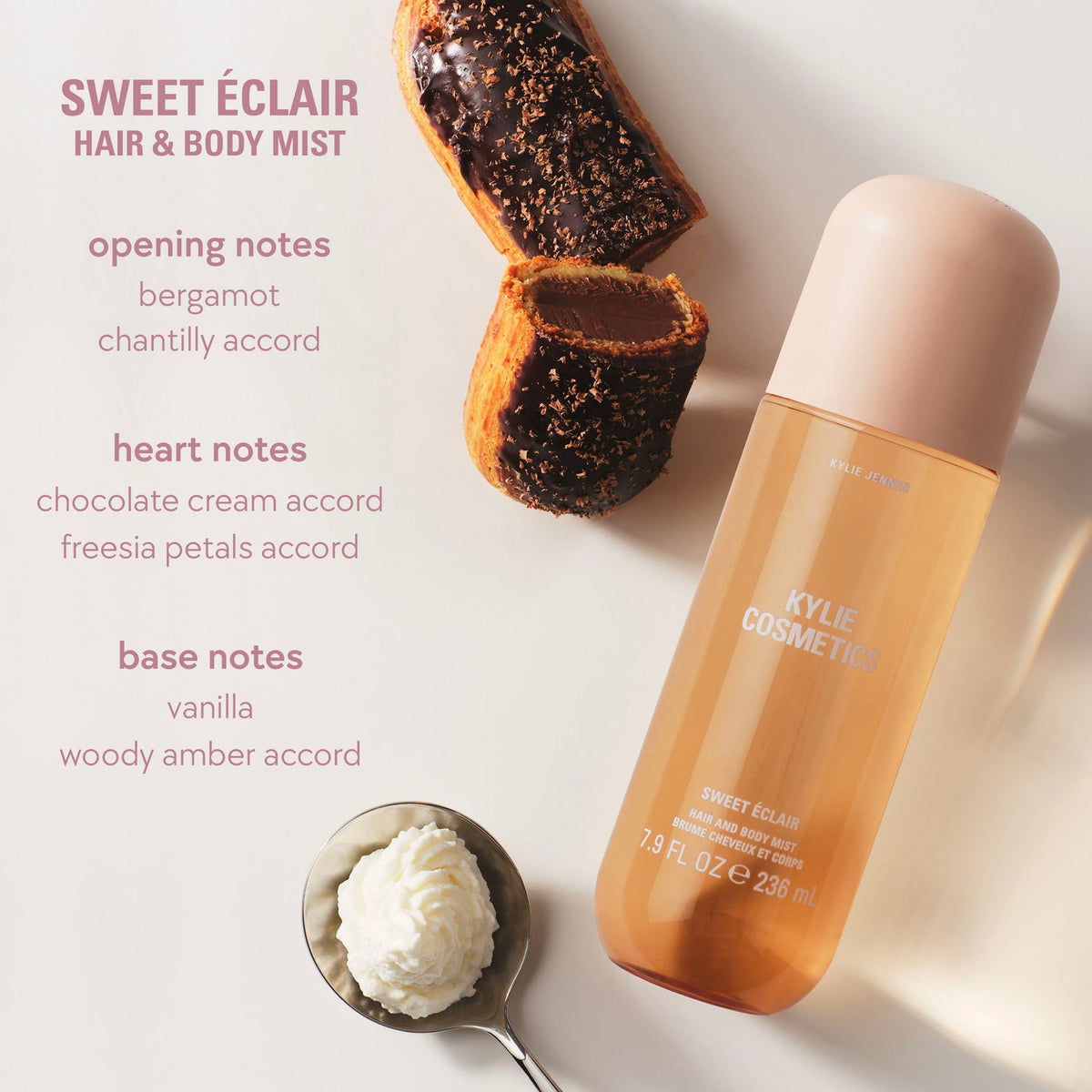 Kylie Cosmetics Sweet Eclair Hair & Body Mist 236ml
