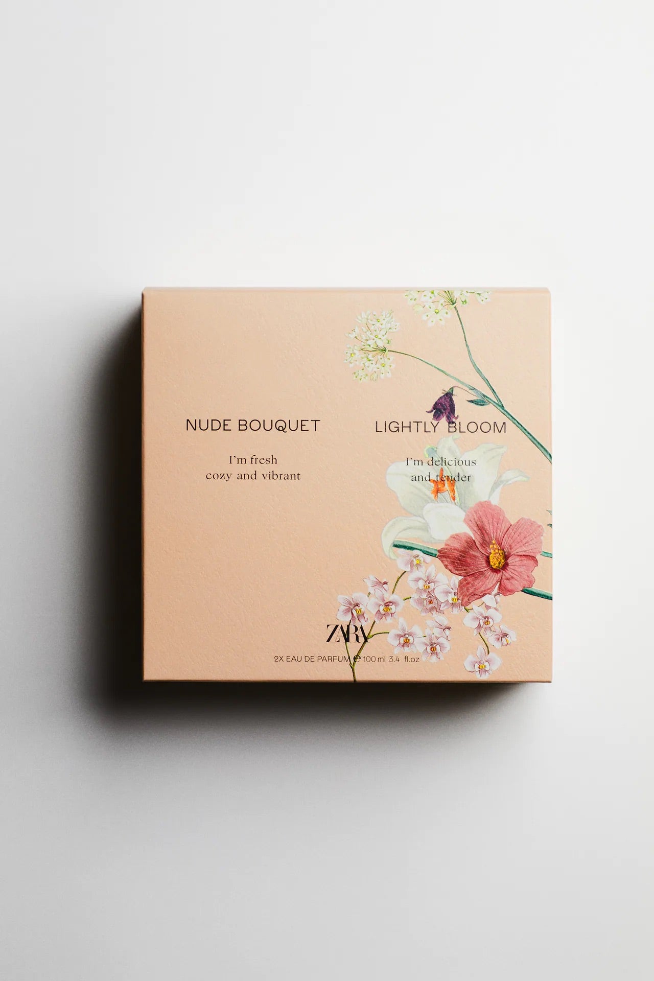 NUDE BOUQUET + LIGHTLY BLOOM EDP 100ML
