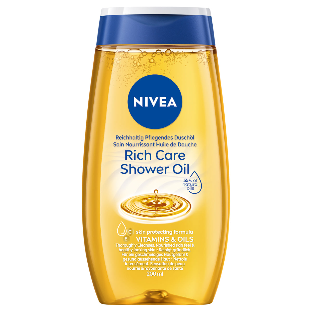 Nivea Pampering Shower Oil 200ml
