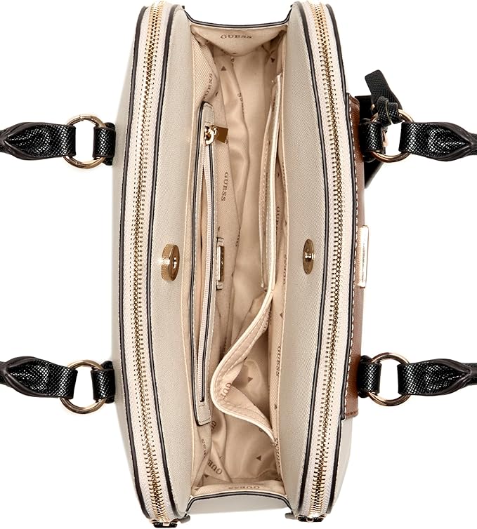 Guess bag-Brown & White