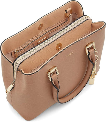 Aldo Tote Bag-Light Brown