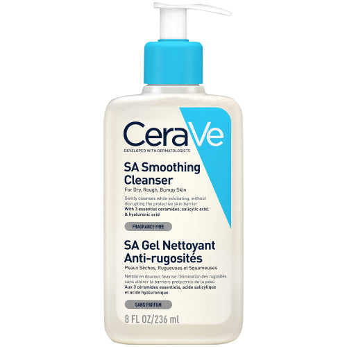 CeraVe SA Smoothing Cleanser For Dry, Rough & Bumpy Skin 236ml