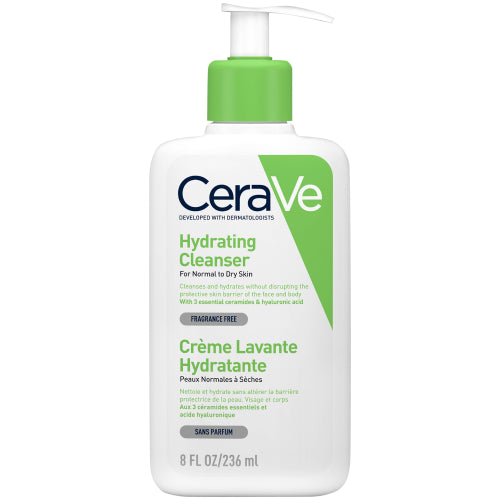 CeraVe Hydrating Cleanser For Normal To Dry Skin 236ml