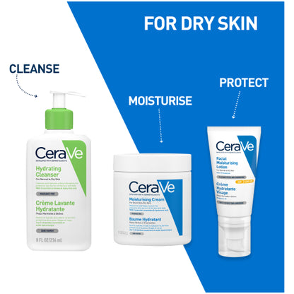 CeraVe Hydrating Cleanser For Normal To Dry Skin 236ml