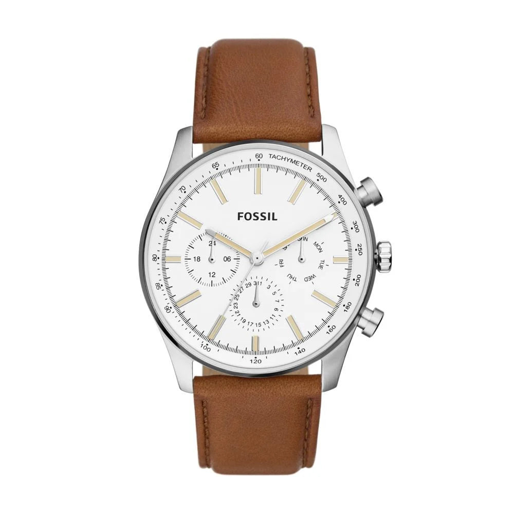 Multifunction, Stainless Steel Watch