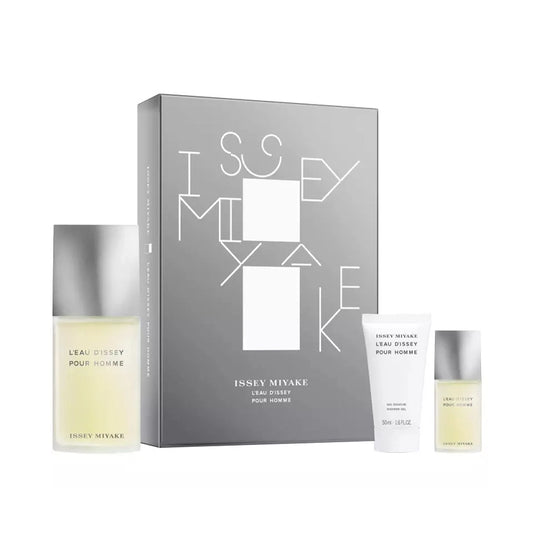 Issey Miyake L'eau D'Issey Pour Homme Eau De Toilette 125ml Spray Set
